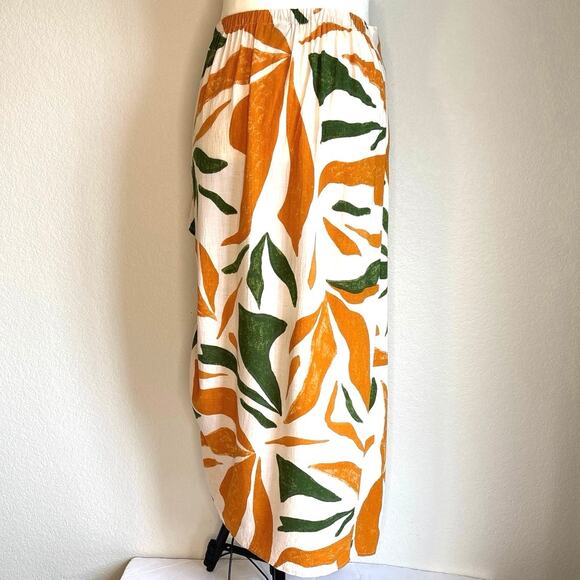 Vici Rainforest Printed Wrap Midi Skirt Size Small - Picture 12 of 12